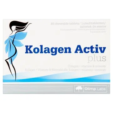 Olimp Kolagen Activ Plus, tabletki do ssania, 80 szt.