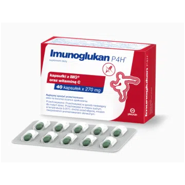 Imunoglukan P4H, kapsułki, 40 szt.
