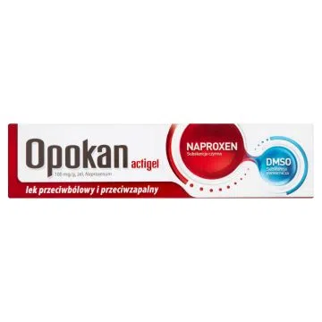Opokan Actigel, 10% (100 mg/g), żel, 50 g, tuba