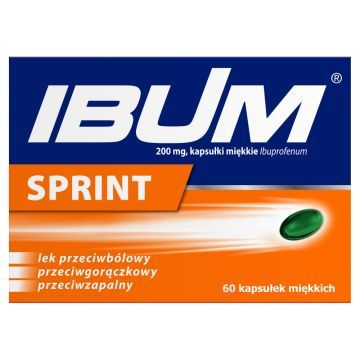 Ibum Sprint, 200 mg, kapsułki elastyczne, 60 szt.