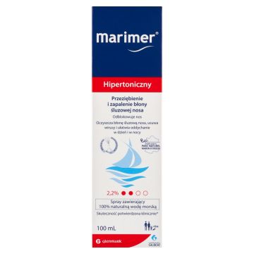Marimer hipertoniczny, roztwór wody morskiej, 100 ml 