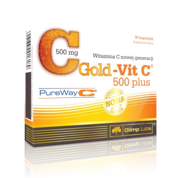 Olimp Gold-Vit C 500 plus Pure Way C, kapsułki, 30 szt.