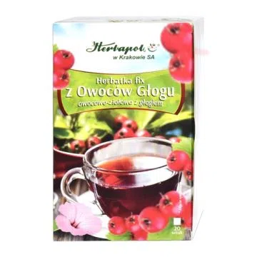 Herbatka z owocow glogu, fix, 3 g, 20 sasz.
