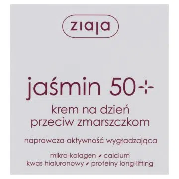 Ziaja Jaśmin 50+, krem na dzień przeciw zmarszczkom, 50 ml