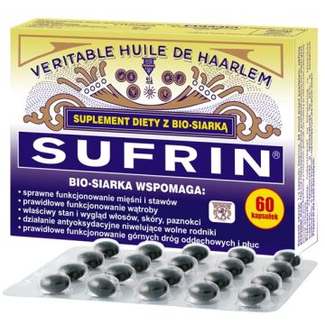 Sufrin Veritable L'huile De Haarlem, kapsułki, 60 szt.