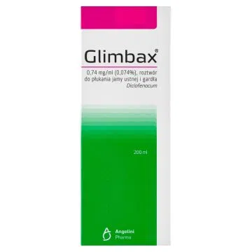 Glimbax, 0,74 mg/ml (0,074%),roztw.d/pluk.j.ustn,gard,200ml