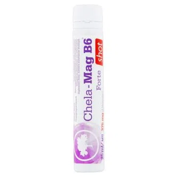 Olimp Chela-Mag B6 Forte Shot, 25 ml, plyn,pomar.,1 amp