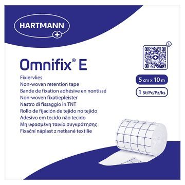 Omnifix E, przylepiec chirurgiczny z włókniny, 10 m x 5 cm, 1 szt. 