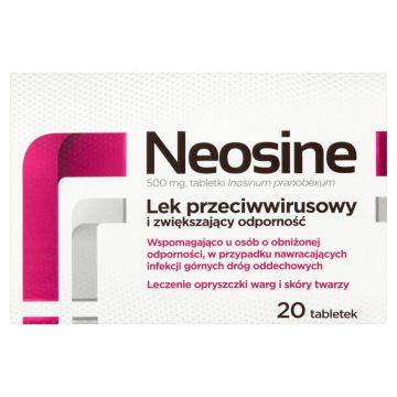Neosine, 500 mg, tabletki, 20 szt.