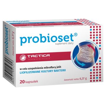 Probioset, kapsułki, 20 szt.