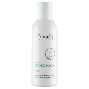 Ziaja Med Kuracja Antybakteryjna, tonik oczyszczający, łojotok, trądzik, 200 ml