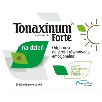 Tonaxinum Forte, na dzień, tabletki powlekane, 30 szt.