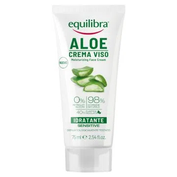 Equilibra, krem aloesowy do twarzy, 75 ml