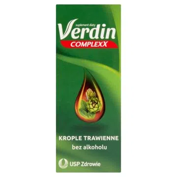 Verdin Complexx, krople, trawienne, 40 ml