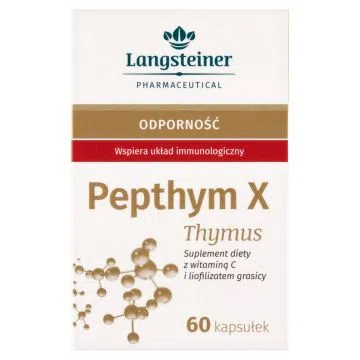 Pepthym X thymus, kapsułki, 60 szt.