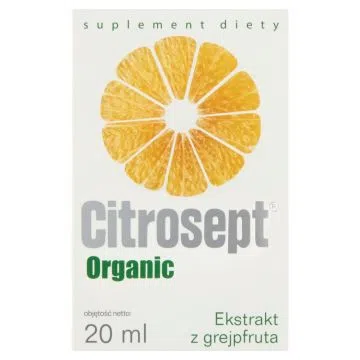 Citrosept Organic, krople, 20 ml