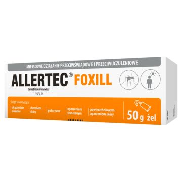 Allertec Foxill, 1 mg/g, żel, 50 g