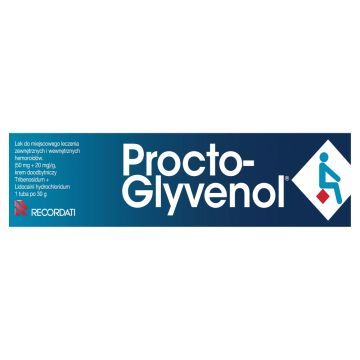 Procto-Glyvenol, (50 mg + 20 mg)/g, krem doodbytniczy, 30 g