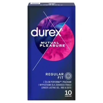 Durex Mutual Pleasure, prezerwatywy, 10 szt.