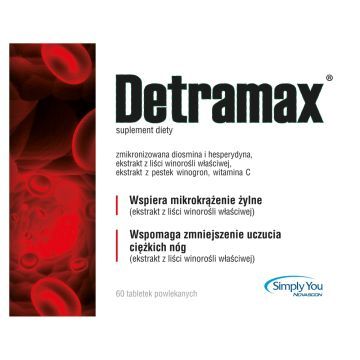 Detramax, tabletki powlekane, 60 szt.