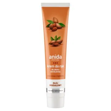 Anida, krem do rąk, glicerynowo-migdałowy, 125 ml