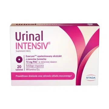 Urinal Intensiv, tabletki, Solidago virgaurea, 20 szt.