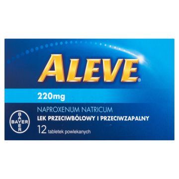 Aleve, 220 mg, tabletki powlekane, 12 szt.