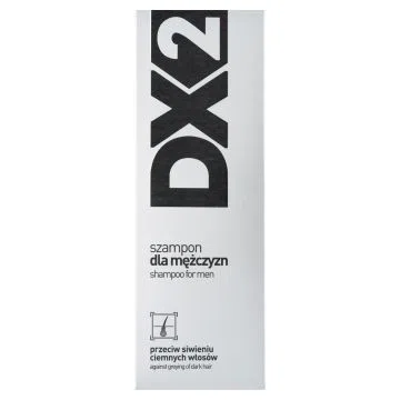 DX2, szampon dla mężczyzn przeciw siwieniu ciemnych włosów, 150 ml