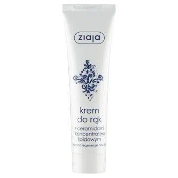 Ziaja, krem do rąk z ceramidami i koncentratem lipidowym, 100 ml