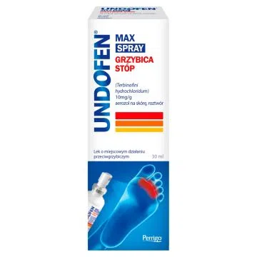 Undofen Max Spray, (10 mg/g), aerozol na skórę, 30 ml