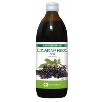 Czarny bez, sok, (Alter Medica), 500 ml