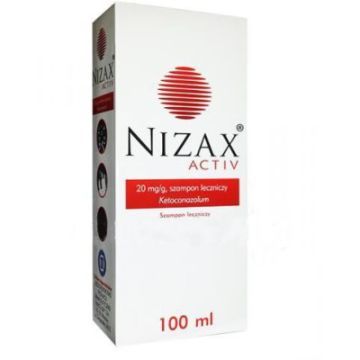 Nizax Activ, 20 mg/g, szampon leczniczy