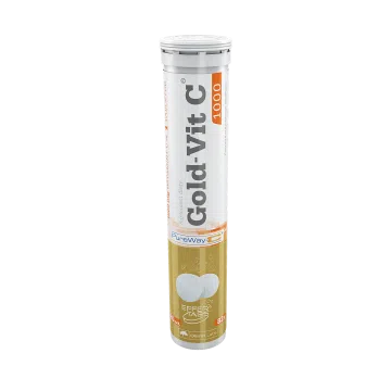 Olimp Gold-Vit C1000, tabletki musujące, smak cytrynowy, 20 szt.