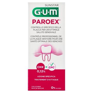 Gum Paroex 0.12% CHX, płyn do płukania jamy ustnej, 300 ml