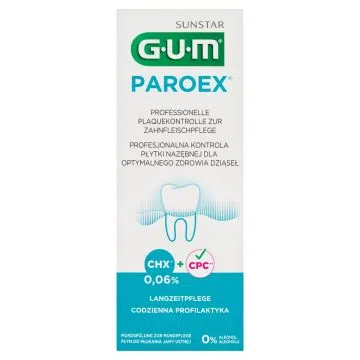 Gum Paroex 0.06% CHX, płyn do płukania jamy ustnej, 500 ml