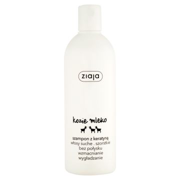 Ziaja Kozie Mleko,szamp.,z keratyna,wzmacn.,400 ml