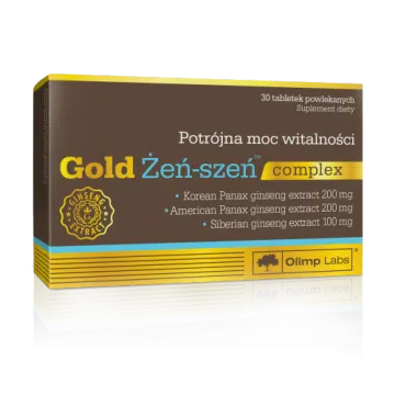 Olimp Gold Żeń-szeń complex, tabletki powlekane, 30 szt.