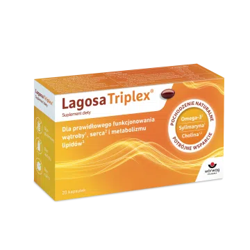 Lagosa Triplex, kapsułki, 20 szt.