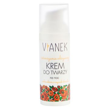 Sylveco Vianek, krem do twarzy intensywnie odżywiający na noc, 50 ml