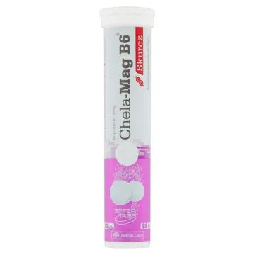 Olimp Chela-Mag B6 Skurcz, tabletki musujące, 20 szt.