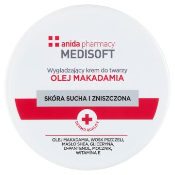 Anida Medi Soft, krem wygładzający, olej makadamia, 100 ml