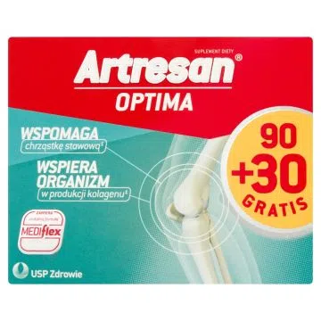 Artresan Optima, kapsułki, 90 szt. + 30 szt. GRATIS