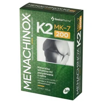 Menachinox K2 200, kapsułki miękkie, 30 szt.