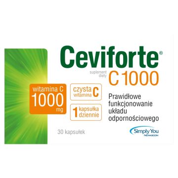 Ceviforte C 1000, kapsułki, 30 szt.
