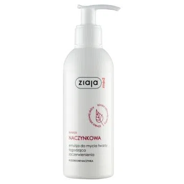 Ziaja Med Naczynkowa, emulsja do mycia twarzy, łagodząca zaczerwienienia, 200 ml