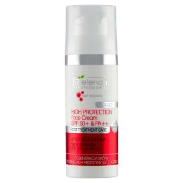 Bielenda Profes.,krem,d/twarzy,wysoka ochrona,SPF 50+, 50 ml