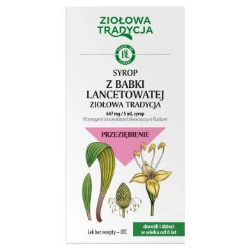 Ziołowa Tradycja Syrop z babki lancetowatej, 674 mg/5 ml, syrop, 125 g
