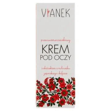 Sylveco Vianek, krem przeciwzmarszczkowy pod oczy, 15 ml