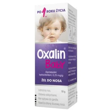 Oxalin Baby, 0,25 mg/g, żel do nosa, 10 g, butelka