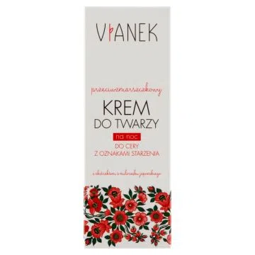 Sylveco Vianek, krem przeciwzmarszczkowy do twarzy na noc, 50 ml